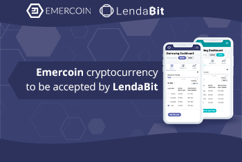 Emercoin cryptocurrency to be accepted by LendaBit.com 