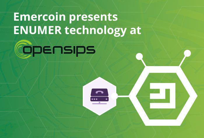 Emercoin’s Team Presented ENUMER During OpenSIPS Summit In Amsterdam, The Netherlands! 