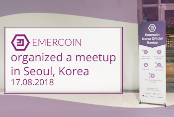 Emercoin organized a meetup at Google Classrooms in Seoul, Korea. 