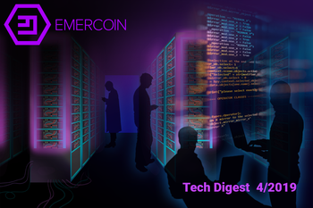 Emercoin digest — April 2019 