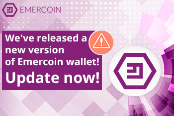 Emercoin wallet is updated to version 0.7.1 