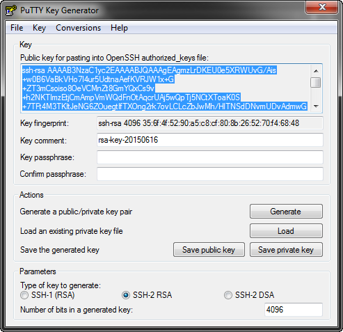 PuTTYgen