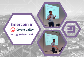 Emercoin team attended Crypto Valley conference in Zug, Switzerland! 